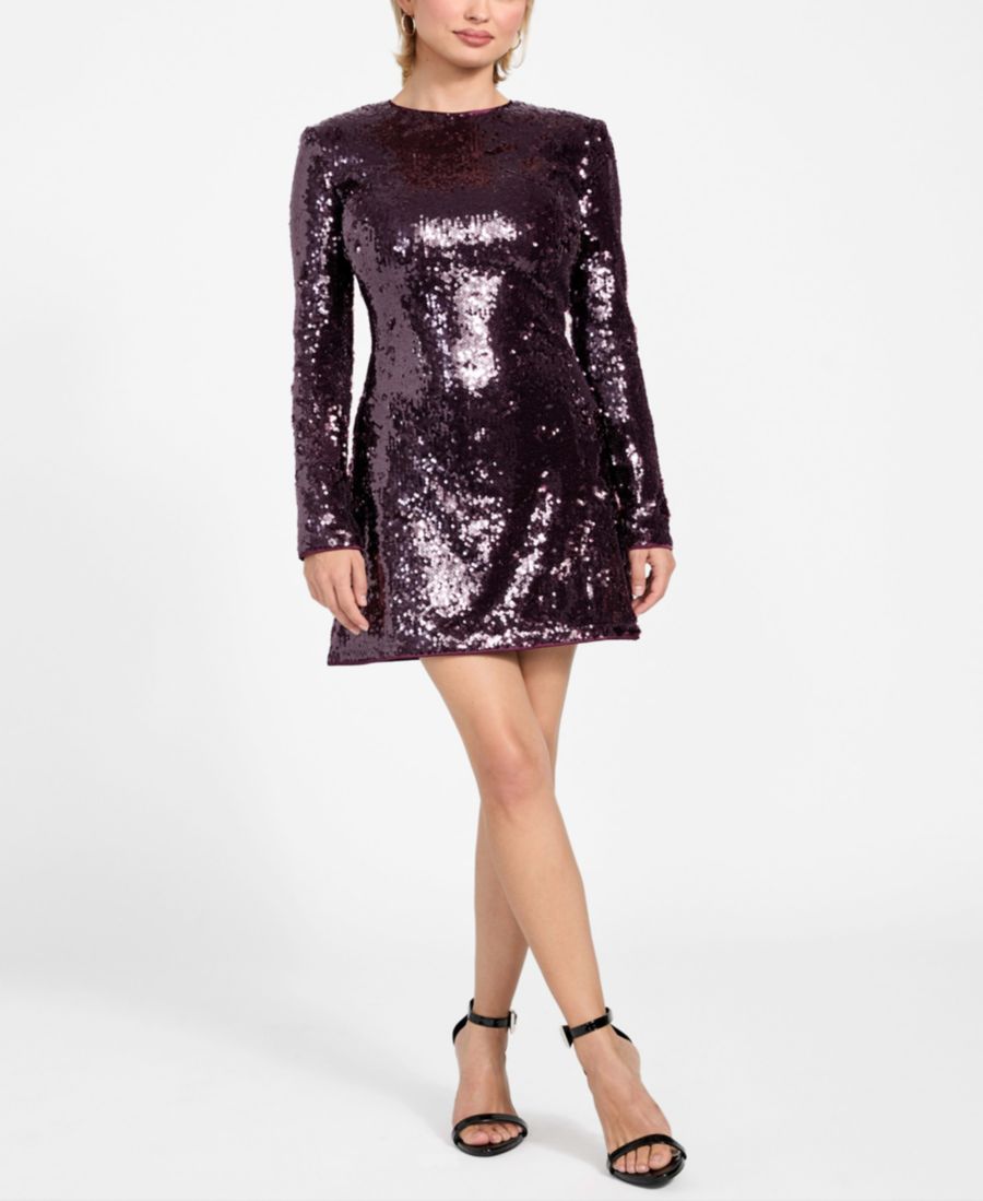 Женское мини-платье Lavinia с пайетками GUESS, Regal Plum
Женское мини-платье Lavinia с пайетками GUESS, Regal Plum