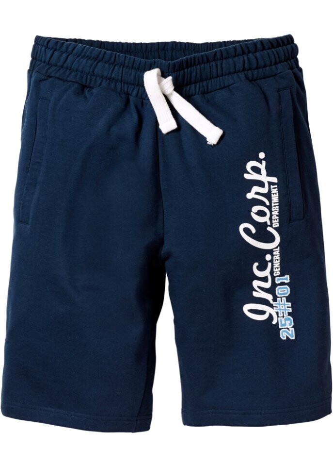 Спортивные шорты стандартной посадки Bpc Bonprix Collection, синий 
Спортивные шорты стандартной посадки Bpc Bonprix Collection, синий