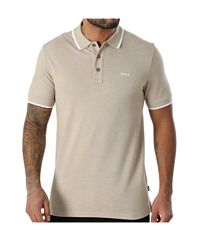 Поло из хлопкового пике Hugo, серый
Поло из хлопкового пике Hugo, серый