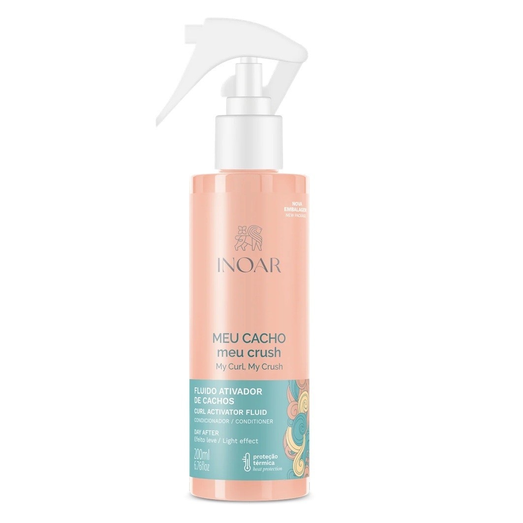 Спрей для лица meu cacho meu crush curls activator fluid Inoar, объем 200 мл.
Спрей для лица meu cacho meu crush curls activator fluid Inoar, объем 200 мл.