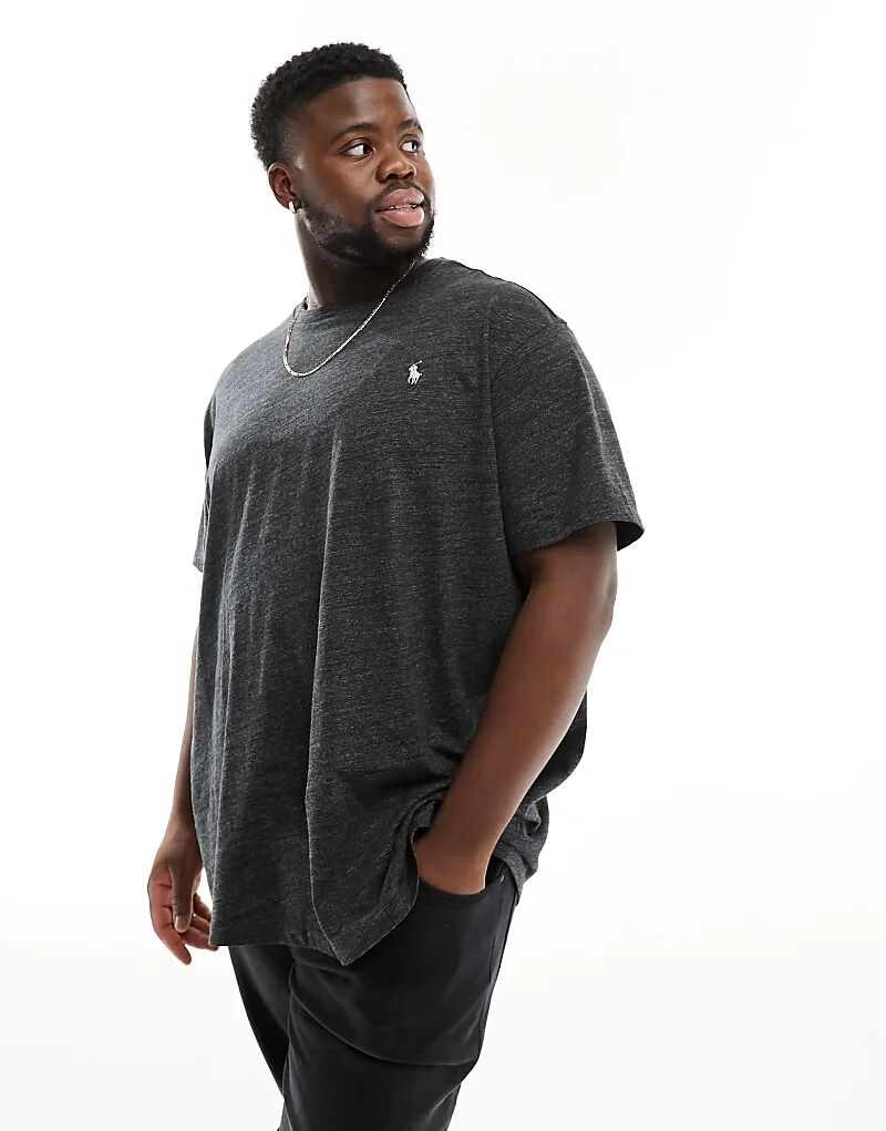 Polo Ralph Lauren Big & Tall – Футболка черного цвета с логотипом бренда и классическим кроем
Polo Ralph Lauren Big & Tall – Футболка черного цвета с логотипом бренда и классическим кроем