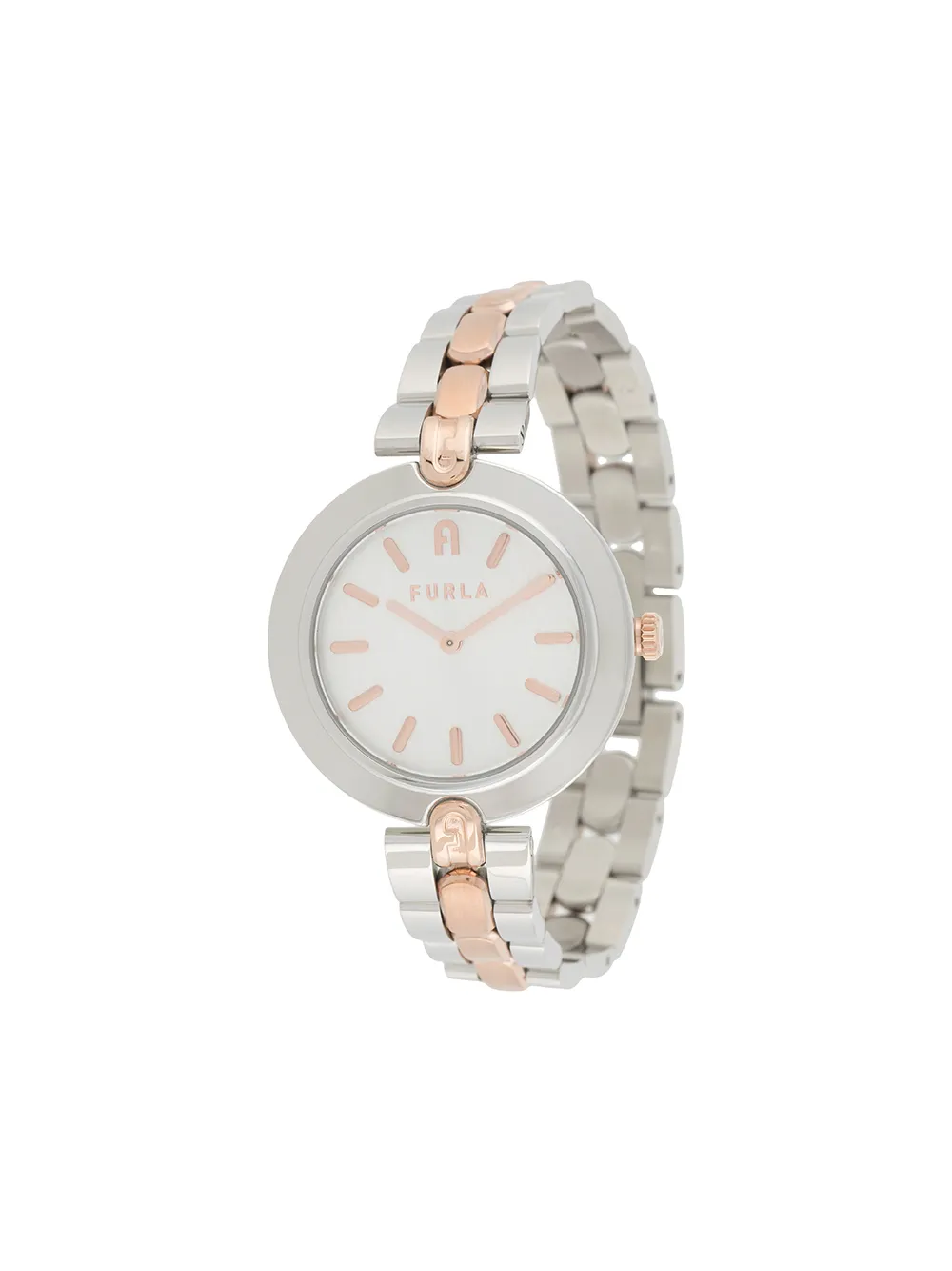 Двухцветные наручные часы Milano Furla, серебристый
Двухцветные наручные часы Milano Furla, серебристый