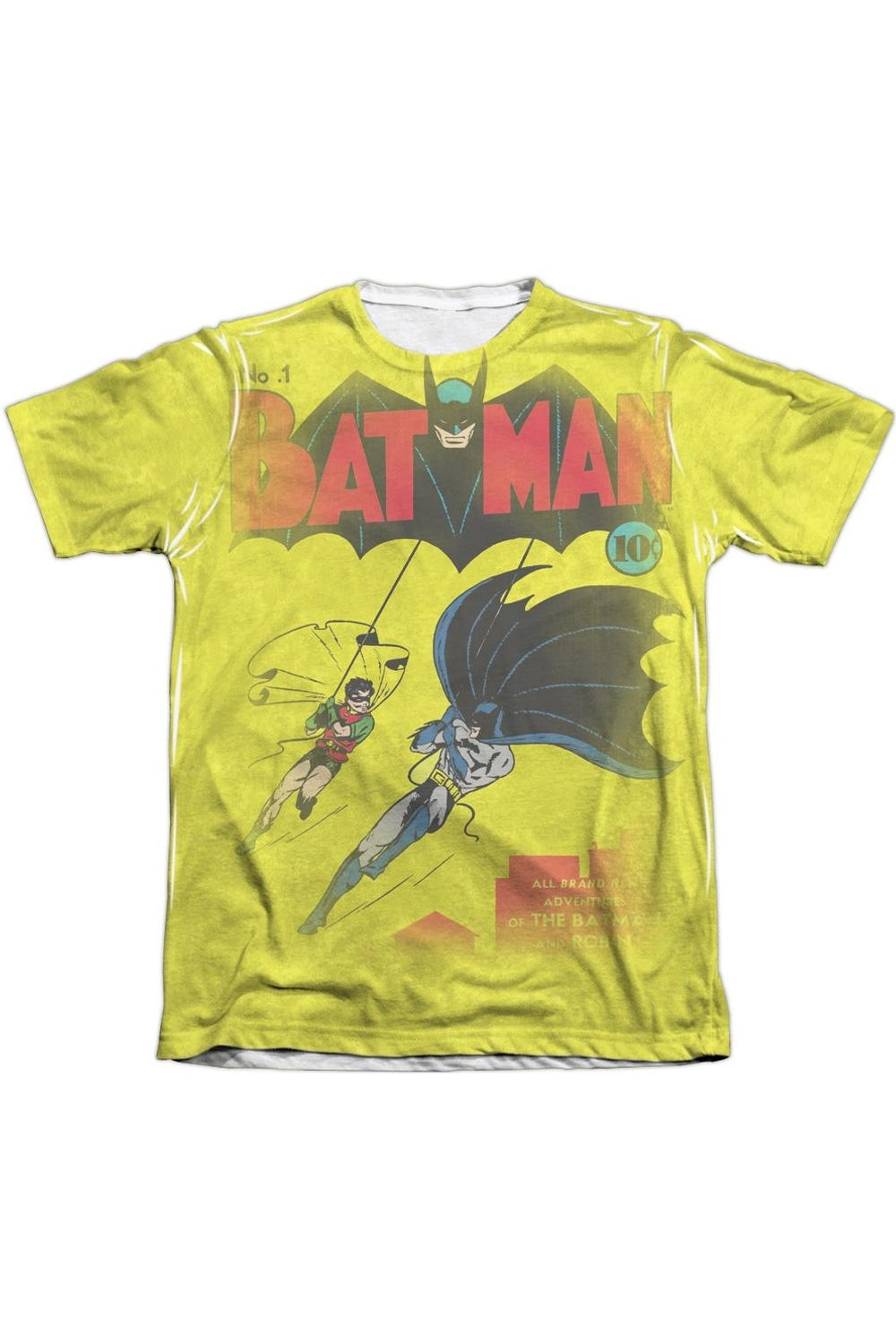 Футболка с коротким рукавом из полиэстера/хлопка DC Comics Batman Number One для взрослых 65/35 Gildan, белый
Футболка с коротким рукавом из полиэстера/хлопка DC Comics Batman Number One для взрослых 65/35 Gildan, белый