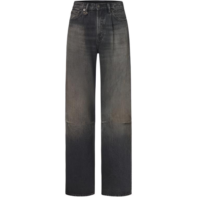 R13 Женские джинсы, черные, средней ширины штанин
R13 Женские джинсы, черные, средней ширины штанин