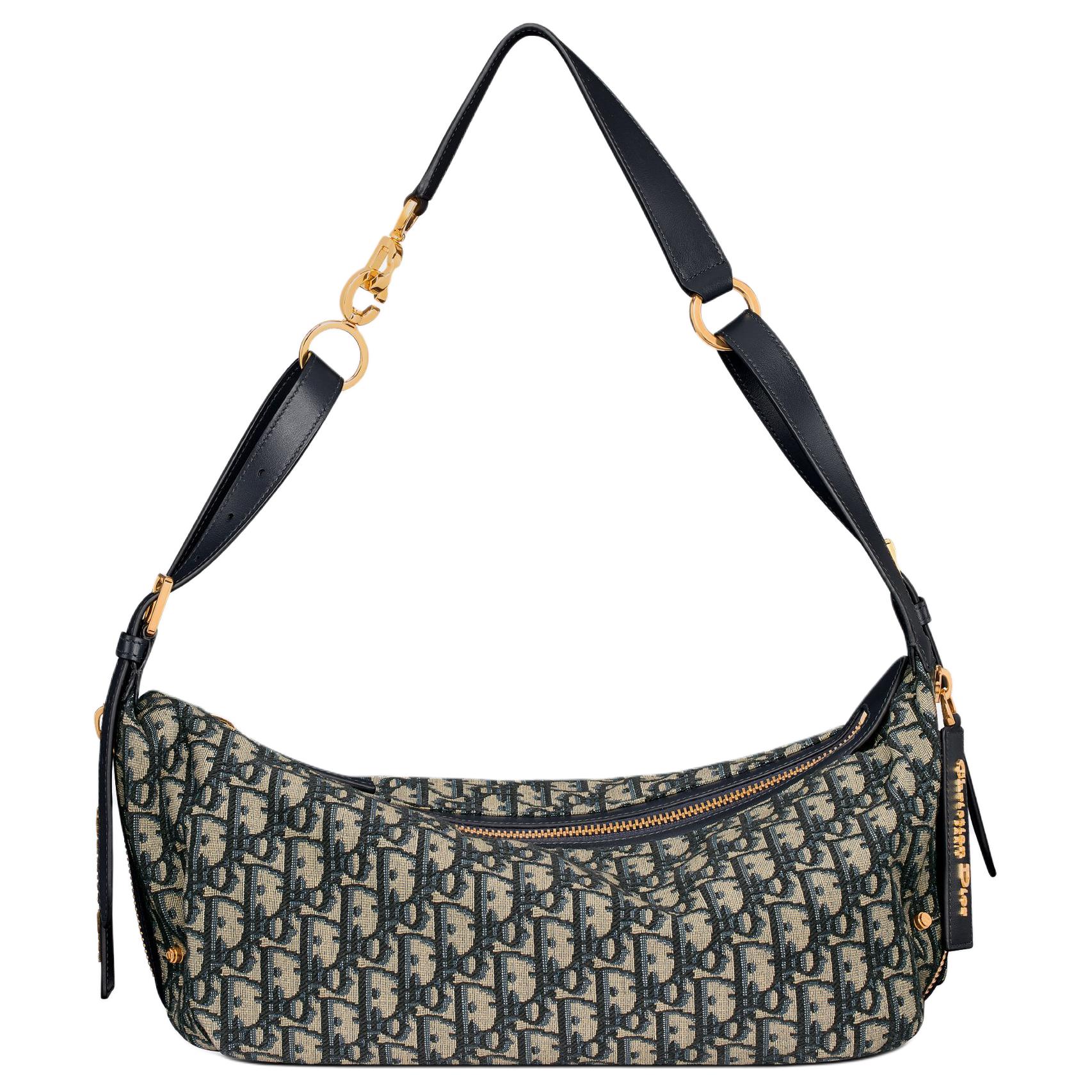 DIOR Хлопковая сумка через плечо среднего размера женская синяя
DIOR Хлопковая сумка через плечо среднего размера женская синяя