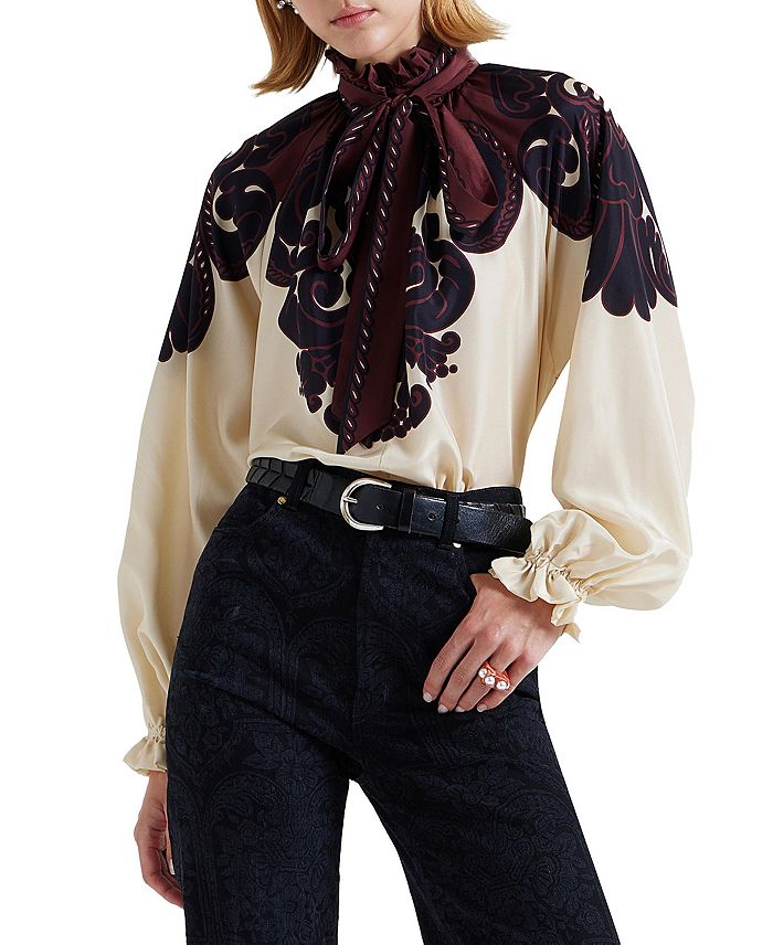 Блузка Cerere La DoubleJ, коричневый/бежевый
Блузка Cerere La DoubleJ, коричневый/бежевый