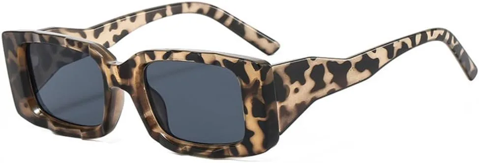 Солнцезащитные очки в стиле ретро прямоугольной формы 2027 года для женщин и мужчин, винтажные очки для женщин с защитой от ультрафиолета UV400 MTZJH, Leopard Gray
Солнцезащитные очки в стиле ретро прямоугольной формы 2027 года для женщин и мужчин, винтажные очки для женщин с защитой от ультрафиолета UV400 MTZJH, Leopard Gray