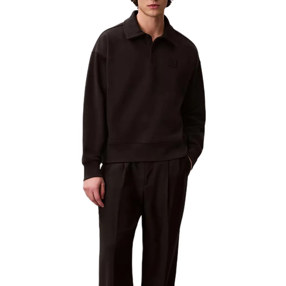 Поло с логотипом Calvin Klein, черный
Поло с логотипом Calvin Klein, черный