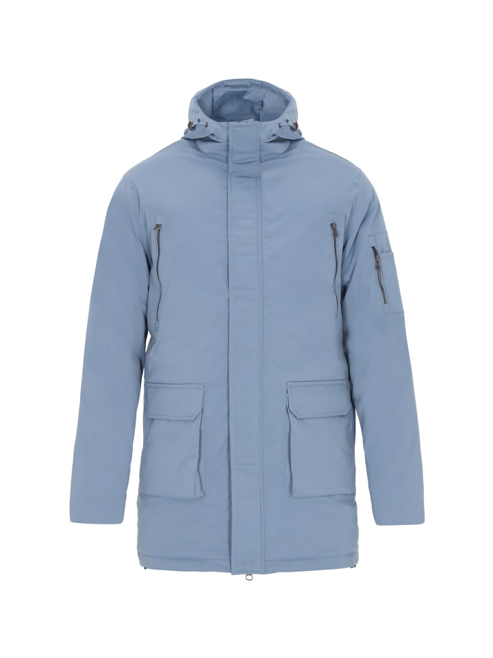 DreiMaster Мужское пальто джинсово-синего цвета
DreiMaster Мужское пальто джинсово-синего цвета