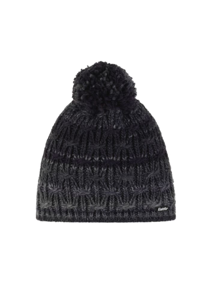 Вязаная шапка Anka с помпоном серого цвета Eisbär
Вязаная шапка Anka с помпоном серого цвета Eisbär