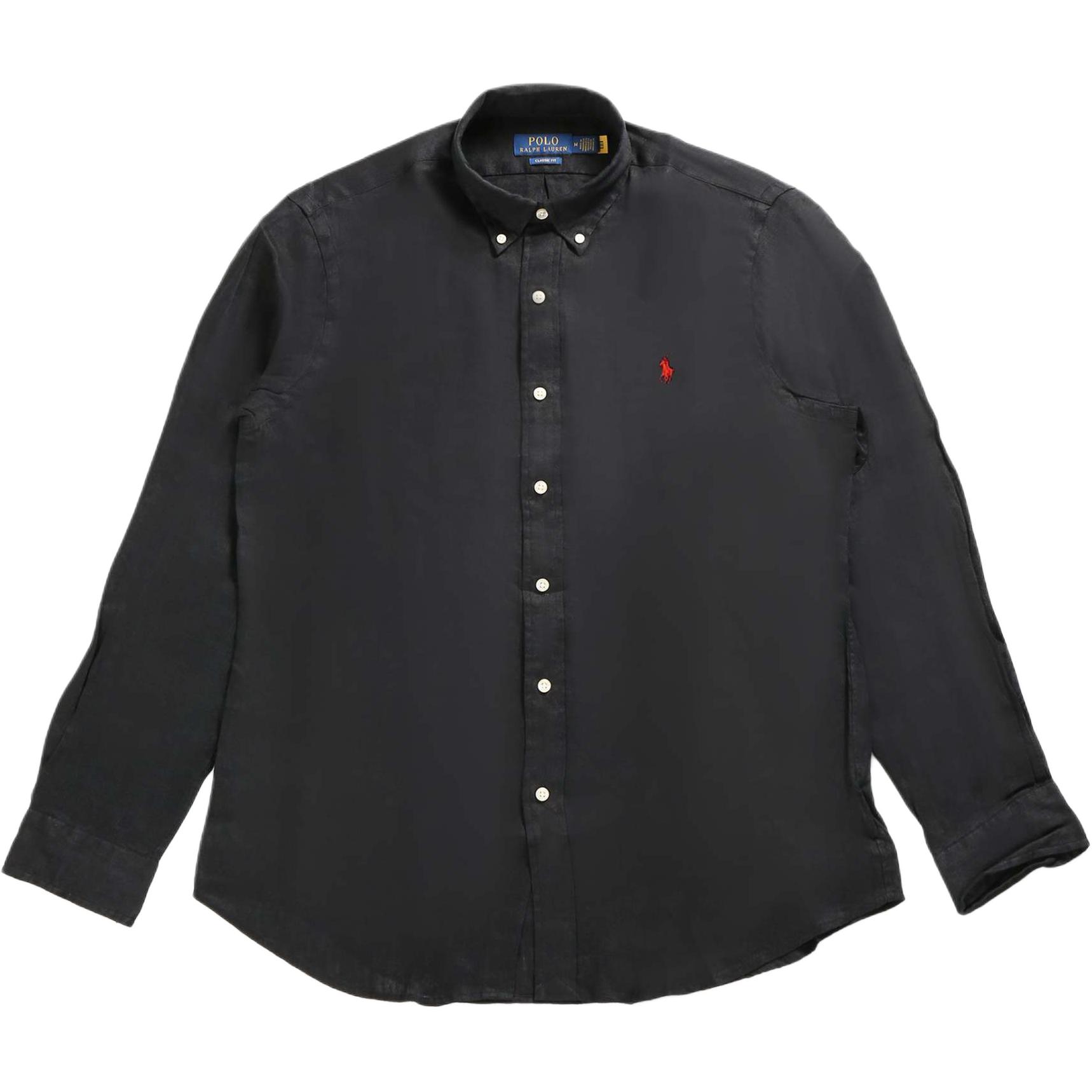 Рубашка с длинным рукавом на пуговицах Polo Ralph Lauren, черный
Рубашка с длинным рукавом на пуговицах Polo Ralph Lauren, черный