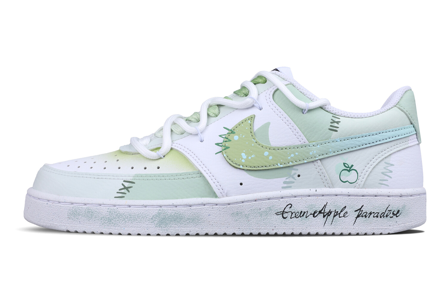 Кроссовки Nike Court Vision 1 Skateboarding Shoes Men Low-top White/Green, светло-зеленый
Кроссовки Nike Court Vision 1 Skateboarding Shoes Men Low-top White/Green, светло-зеленый