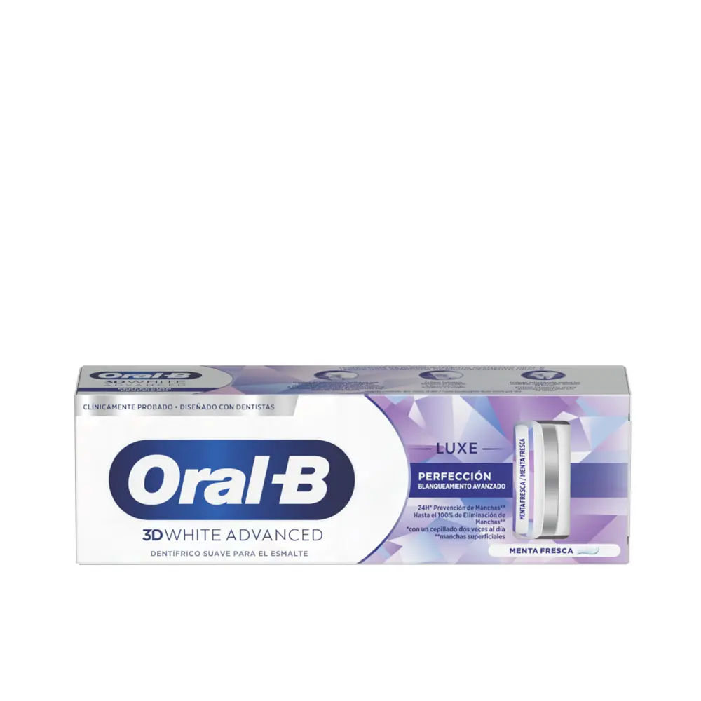 Зубная паста 3d white luxe perfeccion pasta dentífrica Oral-B, 75 мл.
Зубная паста 3d white luxe perfeccion pasta dentífrica Oral-B, 75 мл.