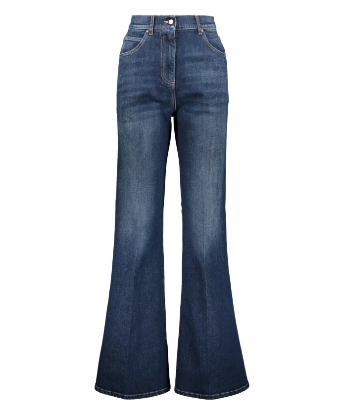 Расклешенные джинсы с контрастными швами Fabiana Filippi, синий
Расклешенные джинсы с контрастными швами Fabiana Filippi, синий