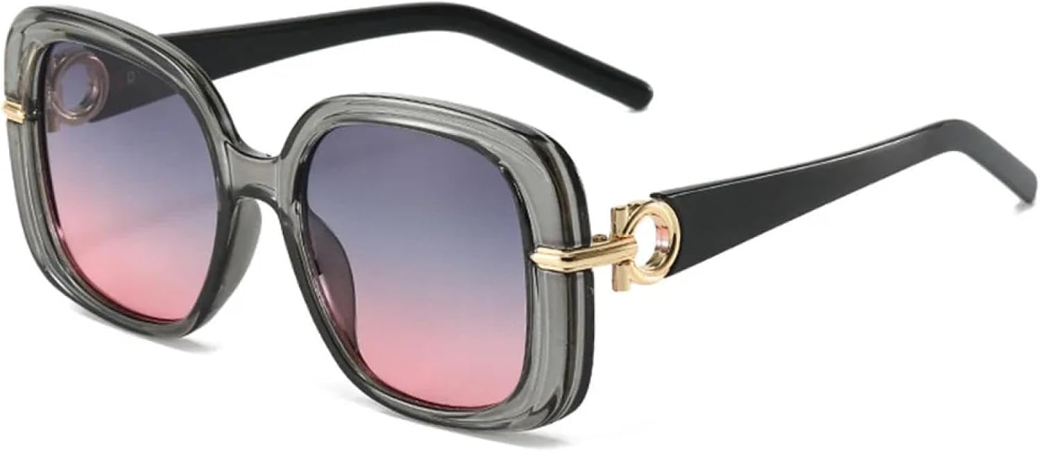 Популярные модные солнцезащитные очки большого размера для женщин в стиле ретро с леопардовым принтом и защитой от УФ-излучения UV400. Популярные солнцезащитные очки для мужчин TKKTLLT, Gray
Популярные модные солнцезащитные очки большого размера для женщин в стиле ретро с леопардовым принтом и защитой от УФ-излучения UV400. Популярные солнцезащитные очки для мужчин TKKTLLT, Gray