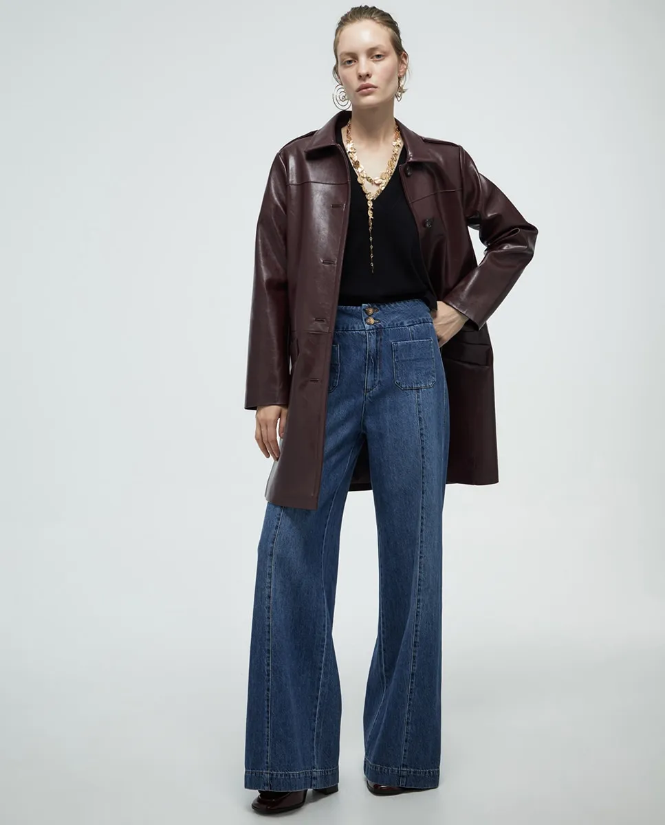 Пальто под искусственный мех Sfera, бордовый
Пальто под искусственный мех Sfera, бордовый