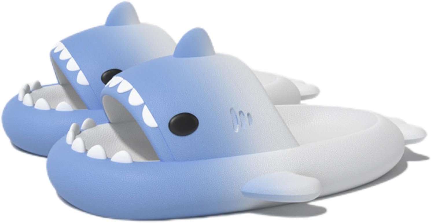 Шлепанцы с акулой для женщин и мужчин, шлепанцы Cloud Shark, противоскользящие шлепанцы с открытым носком, супер мягкие шлепанцы с открытым носком для душа Generic, белый/синий
Шлепанцы с акулой для женщин и мужчин, шлепанцы Cloud Shark, противоскользящие шлепанцы с открытым носком, супер мягкие шлепанцы с открытым носком для душа Generic, белый/синий