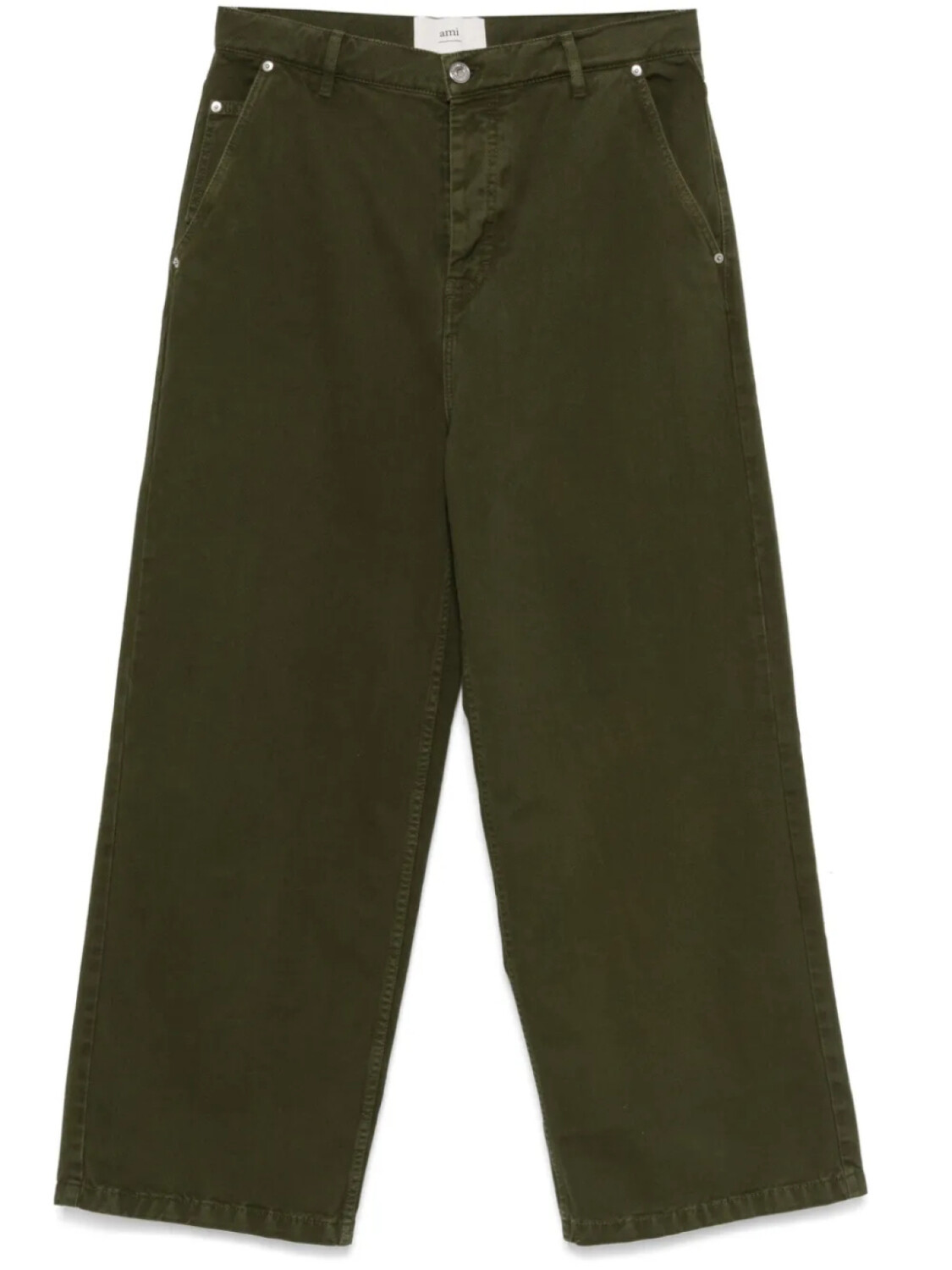 AMI Paris широкие джинсы, зеленый
AMI Paris широкие джинсы, зеленый