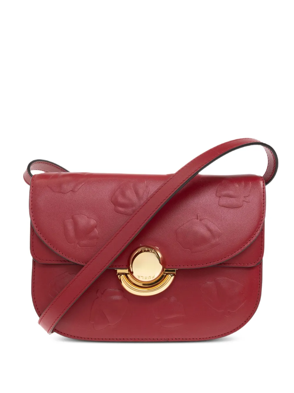 Сумка через плечо Sfera с тиснением Furla, красный 
Сумка через плечо Sfera с тиснением Furla, красный