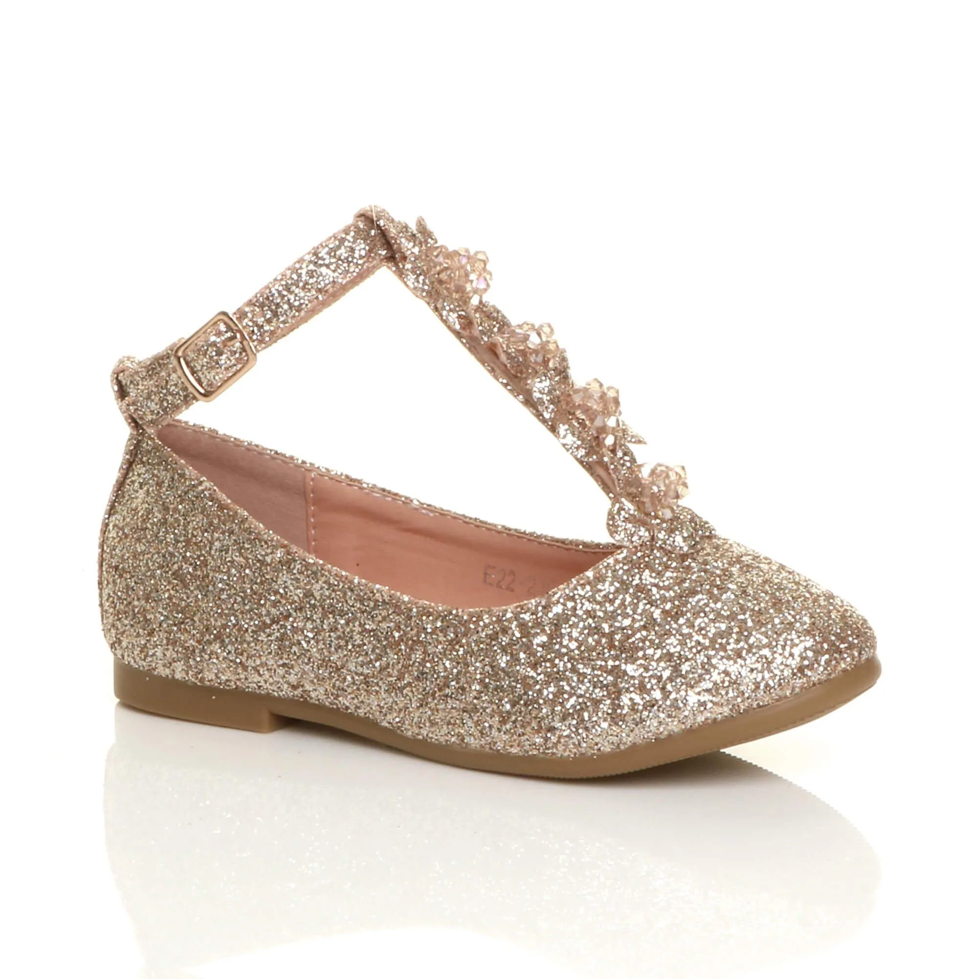 Блестящие балетки на плоском каблуке с Т-образной планкой AJVANI, розовое золото
Блестящие балетки на плоском каблуке с Т-образной планкой AJVANI, розовое золото