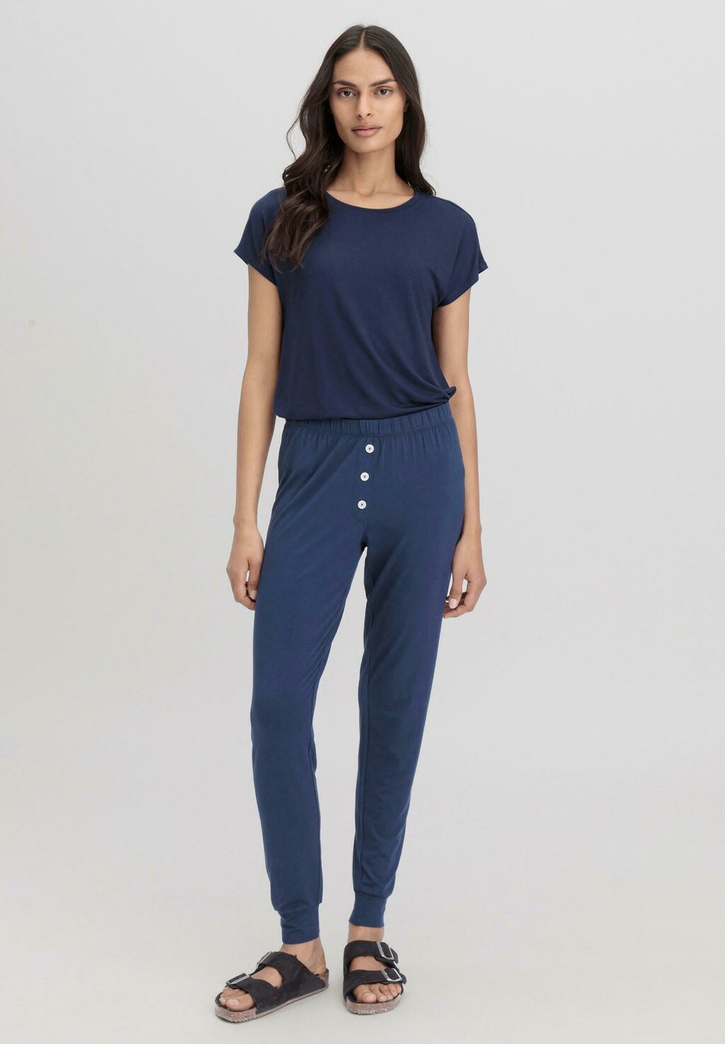 Пижамные штаны WÄSCHE PURE FLOW hessnatur, синий
Пижамные штаны WÄSCHE PURE FLOW hessnatur, синий