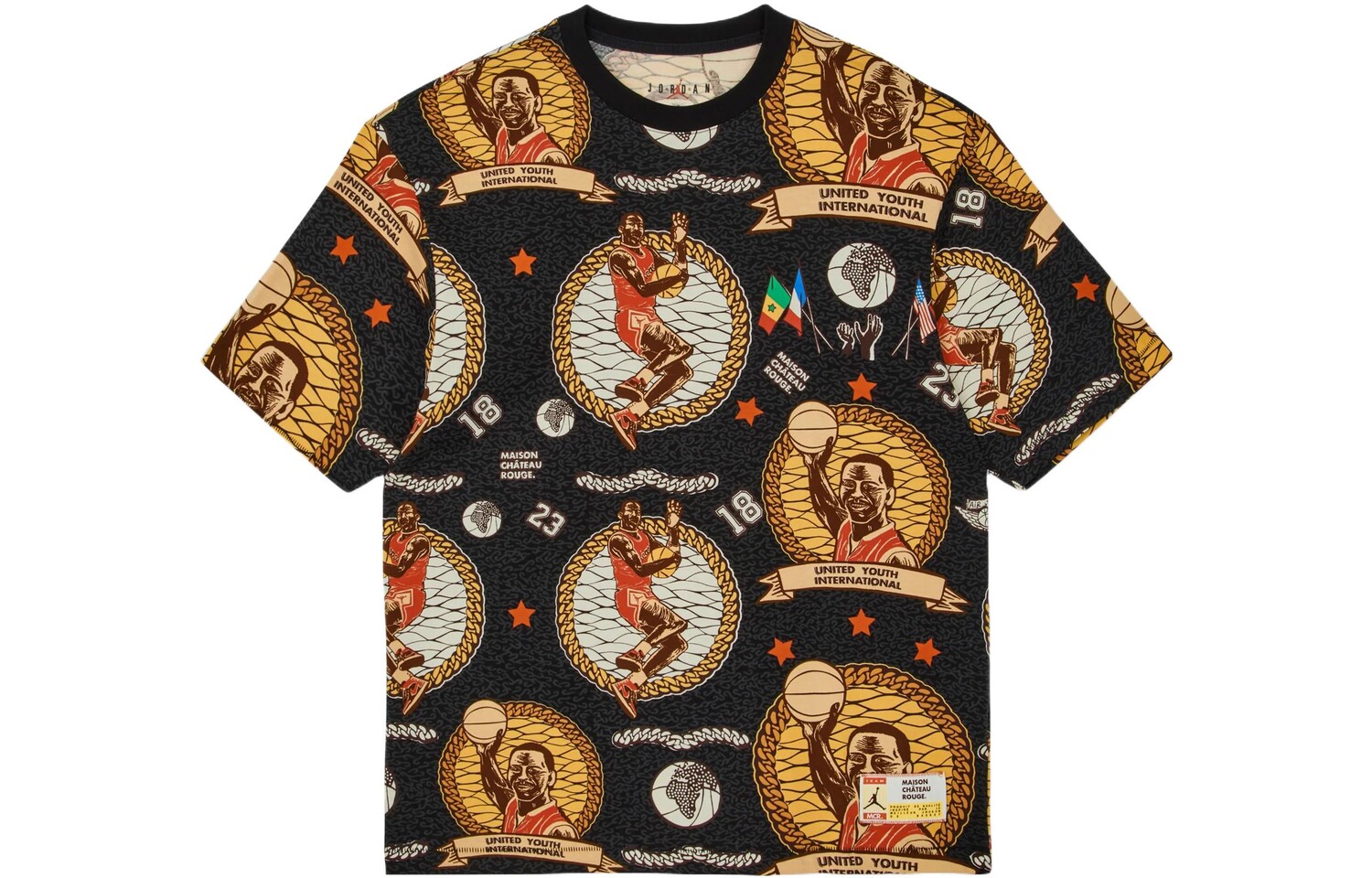 Мужская футболка Jordan, цвет Black 
Мужская футболка Jordan, цвет Black