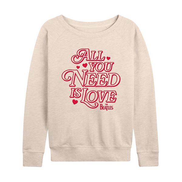 Женская футболка с длинным рукавом The Beatles All You Need Is Love Licensed Character, Beige
Женская футболка с длинным рукавом The Beatles All You Need Is Love Licensed Character, Beige