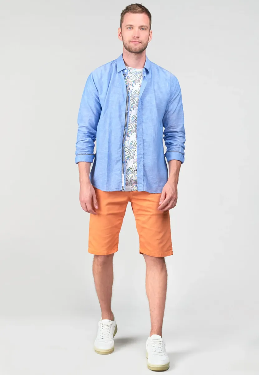 Футболка Le Temps Des Cerises "ABEL" с модным рисунком в виде листьев, цвет Weiß-Mehrfarbig
Футболка Le Temps Des Cerises "ABEL" с модным рисунком в виде листьев, цвет Weiß-Mehrfarbig