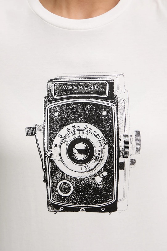 Хлопковая футболка GUGLIA Weekend Max Mara, белый
Хлопковая футболка GUGLIA Weekend Max Mara, белый