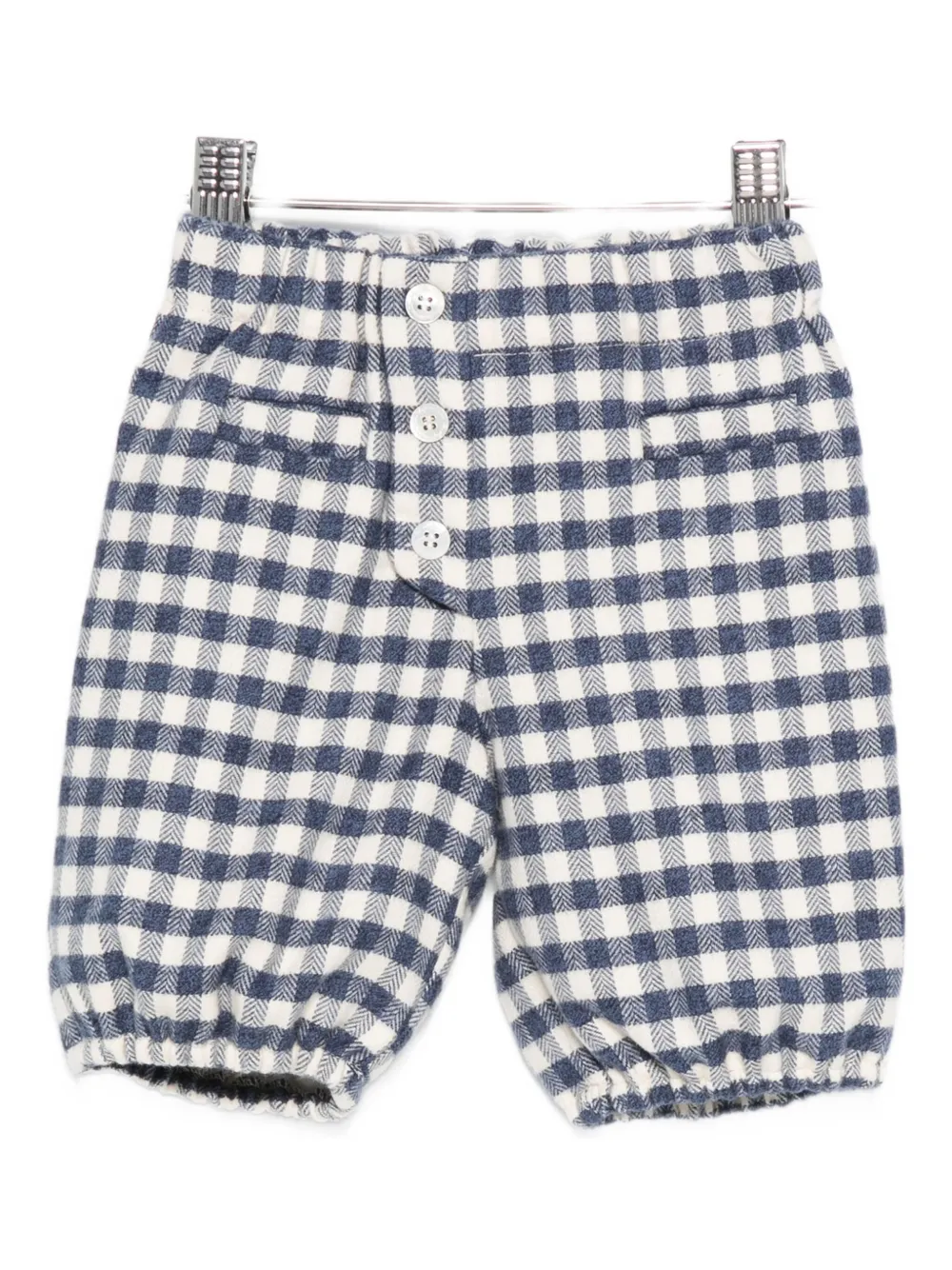 Шорты в клетку на пуговицах La Stupenderia, синий
Шорты в клетку на пуговицах La Stupenderia, синий