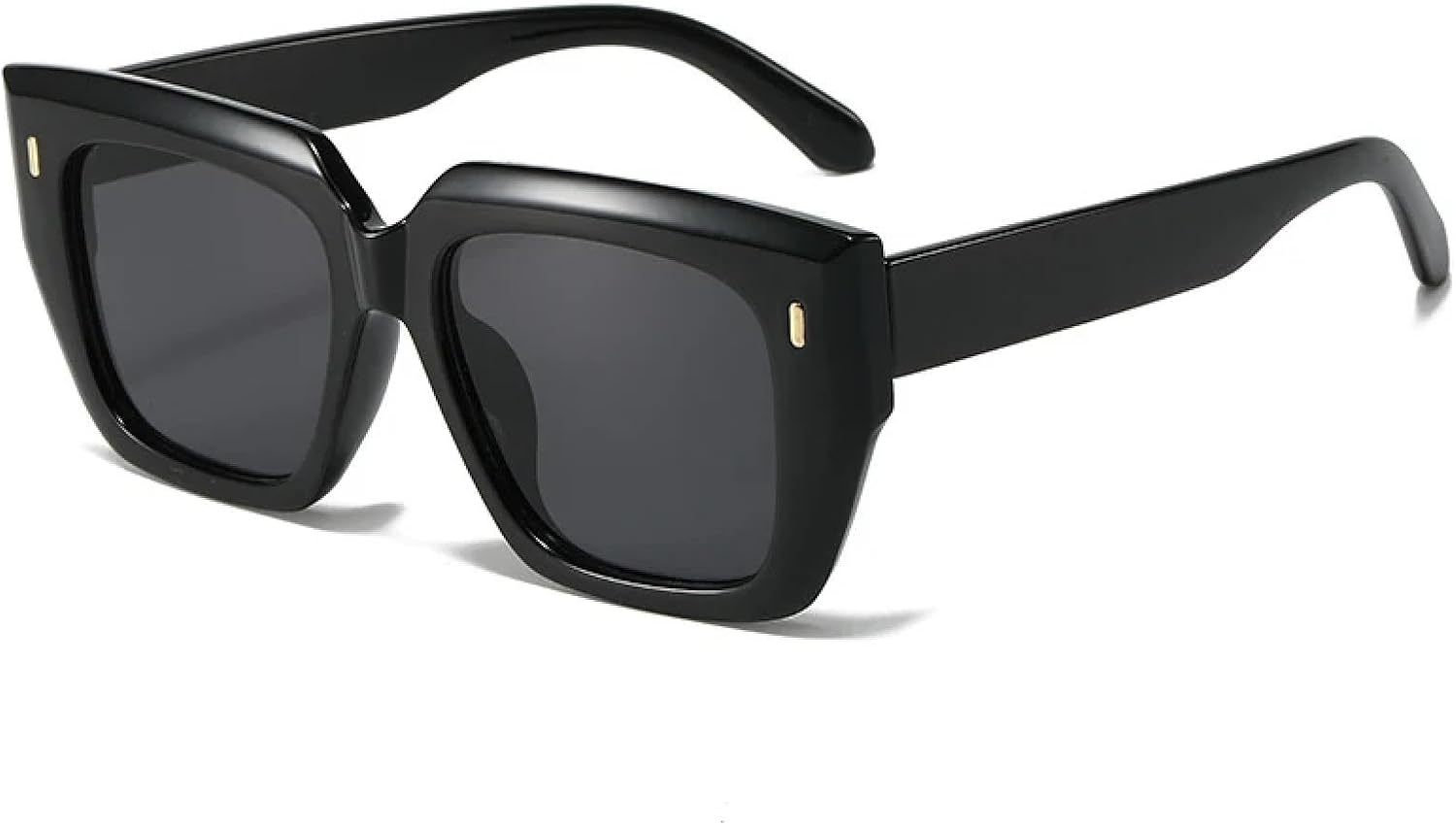 Солнцезащитные очки с защитой от УФ-излучения UV400 для женщин и мужчин | Большие очки «кошачий глаз» с заклепками, градиентный оттенок «чайный синий» | для занятий спортом на открытом воздухе DSVIGF, Black Gray
Солнцезащитные очки с защитой от УФ-излучения UV400 для женщин и мужчин | Большие очки «кошачий глаз» с заклепками, градиентный оттенок «чайный синий» | для занятий спортом на открытом воздухе DSVIGF, Black Gray