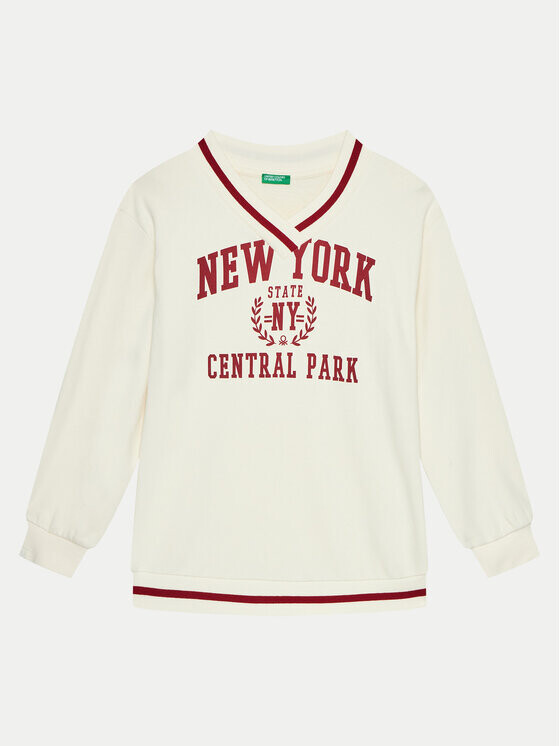 Толстовка обычного кроя United Colors Of Benetton, экрю
Толстовка обычного кроя United Colors Of Benetton, экрю