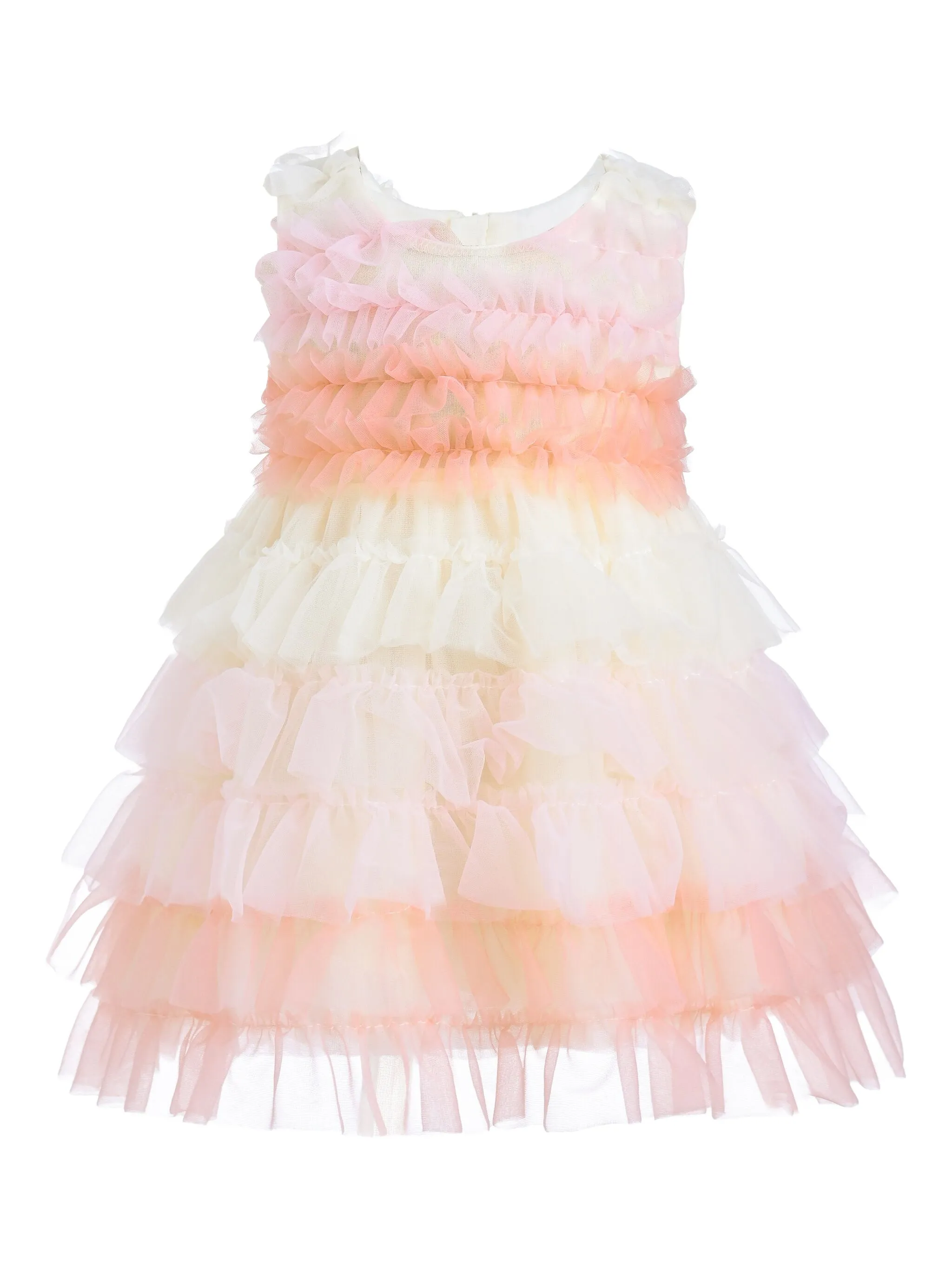 Ярусное платье с оборками Tulleen, розовый
Ярусное платье с оборками Tulleen, розовый