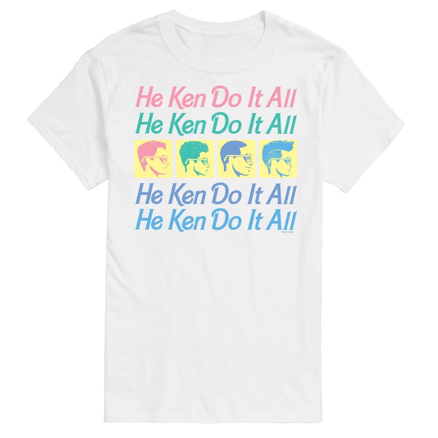 Футболка с рисунком Big & Tall He Ken Do It All Barbie, белый
Футболка с рисунком Big & Tall He Ken Do It All Barbie, белый