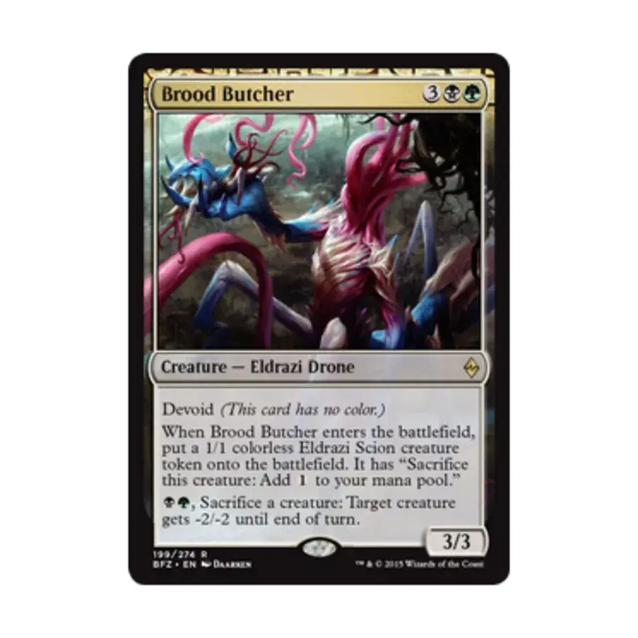 CCG Выводок Мясника (клавиша R), MTG - Battle for Zendikar
CCG Выводок Мясника (клавиша R), MTG - Battle for Zendikar