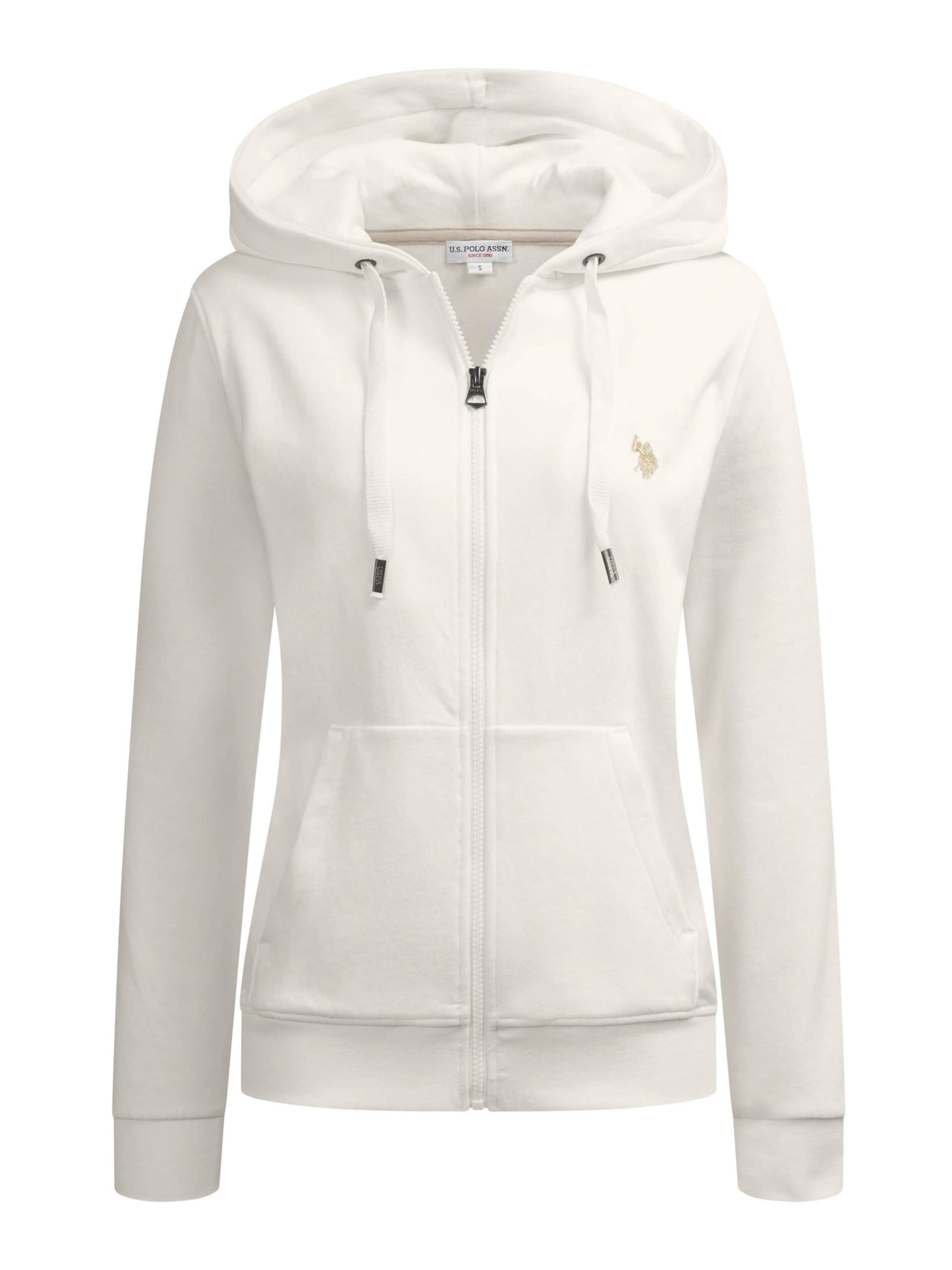U.S. POLO ASSN. Белый худи на молнии
U.S. POLO ASSN. Белый худи на молнии
