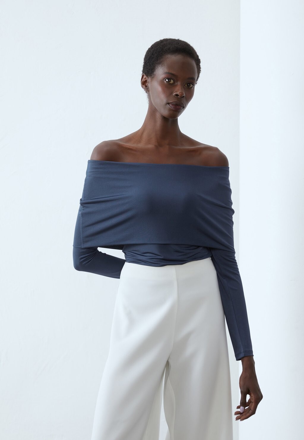 Рубашка с длинным рукавом Anna Field, сине-серый
Рубашка с длинным рукавом Anna Field, сине-серый