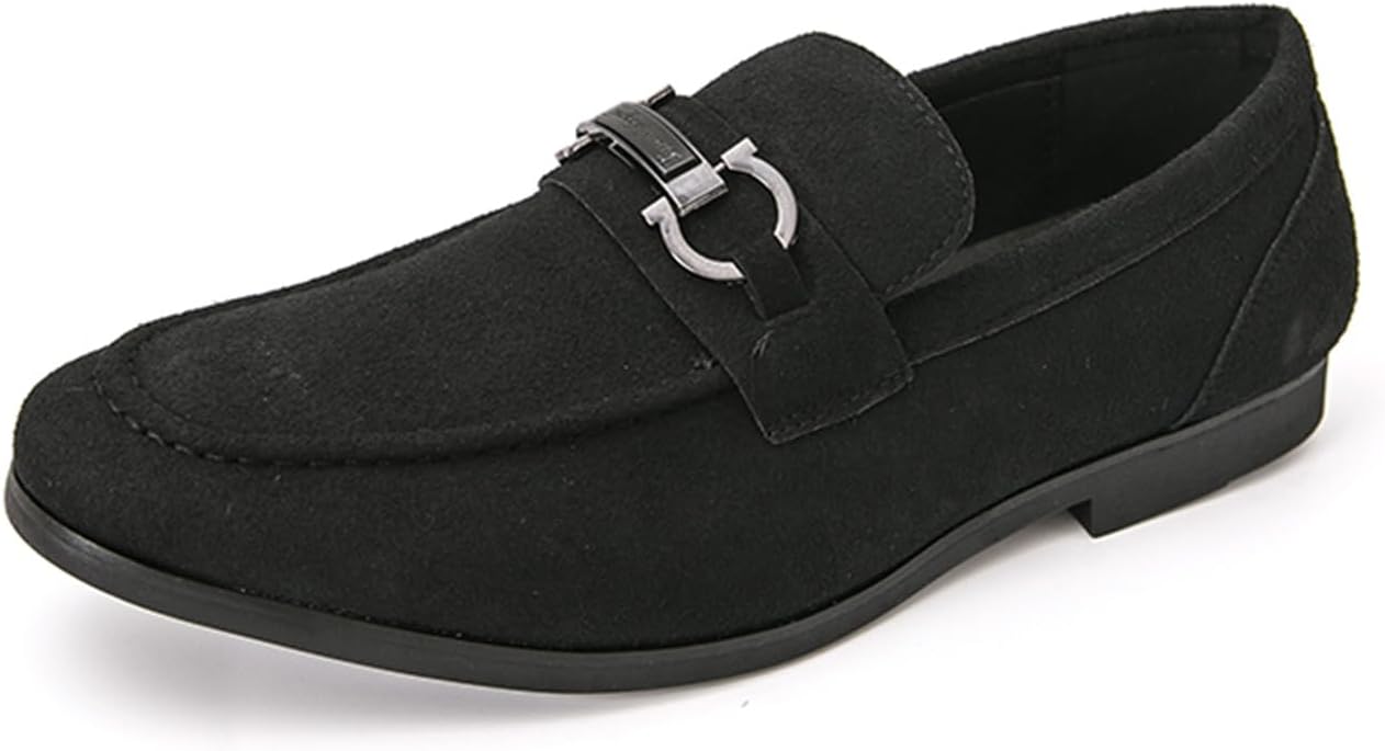 Мужские слипоны-лоферы QKLMWES из замшевой и кожаной кожи, повседневные пенни-туфли, удобные, офисные и праздничные туфли, черный
Мужские слипоны-лоферы QKLMWES из замшевой и кожаной кожи, повседневные пенни-туфли, удобные, офисные и праздничные туфли, черный