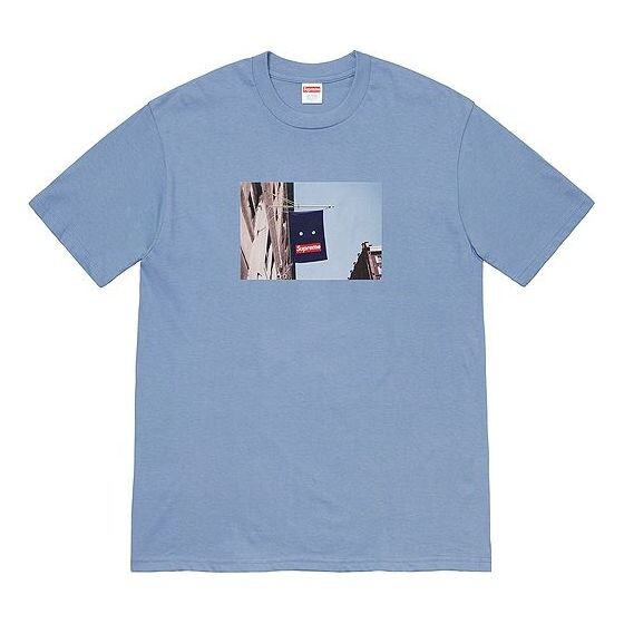 Футболка fw19 week 1 banner tee short sleeve blue gray Supreme, серый
Футболка fw19 week 1 banner tee short sleeve blue gray Supreme, серый