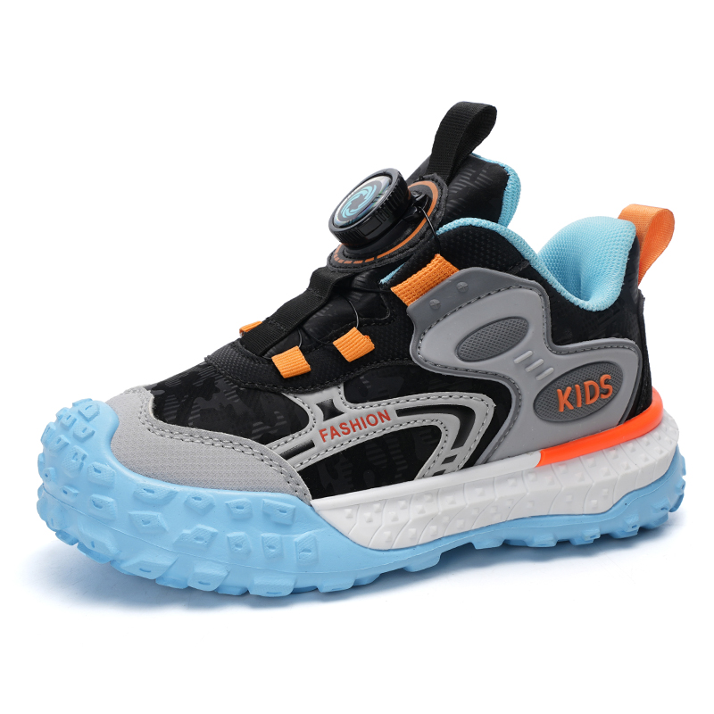 Детская обувь для повседневной жизни TONYBEAR, черный/серый/оранжевый 
Детская обувь для повседневной жизни TONYBEAR, черный/серый/оранжевый