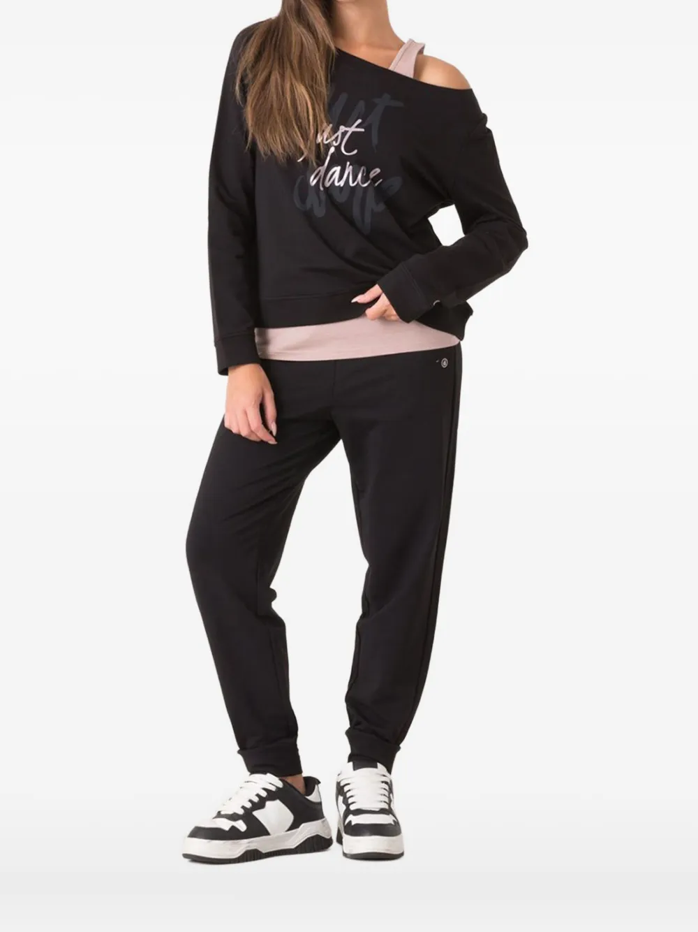 Свитшот с открытыми плечами Dimensione Danza, черный
Свитшот с открытыми плечами Dimensione Danza, черный