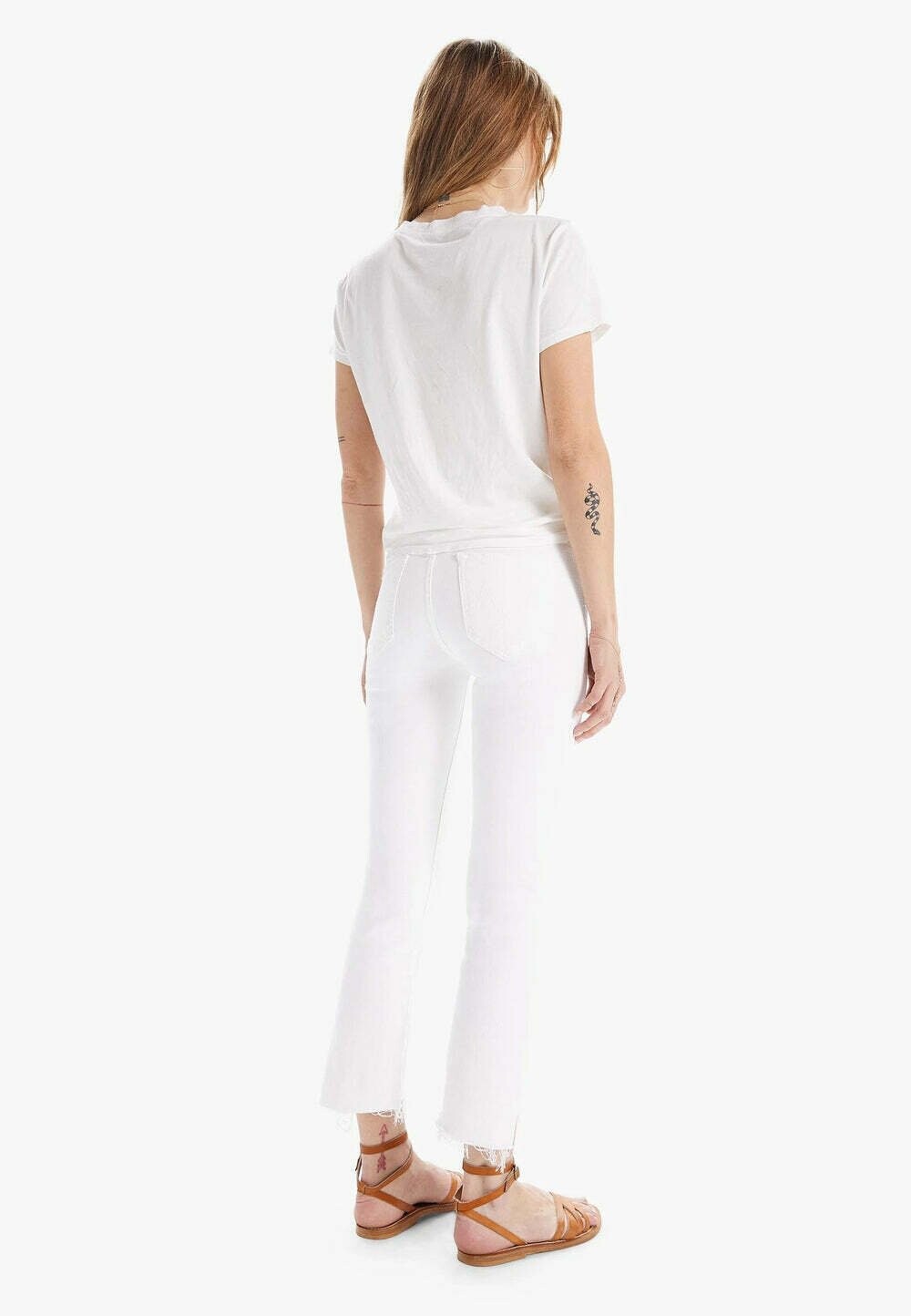 Джинсы Bootcut THE INSIDER CROP STEP FRAY FAIREST OF THEM ALL Mother, белый деним
Джинсы Bootcut THE INSIDER CROP STEP FRAY FAIREST OF THEM ALL Mother, белый деним