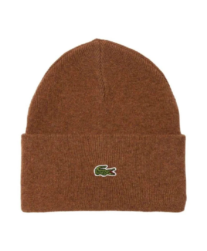 Экологически чистая вязаная шапка Lacoste, коричневый
Экологически чистая вязаная шапка Lacoste, коричневый
