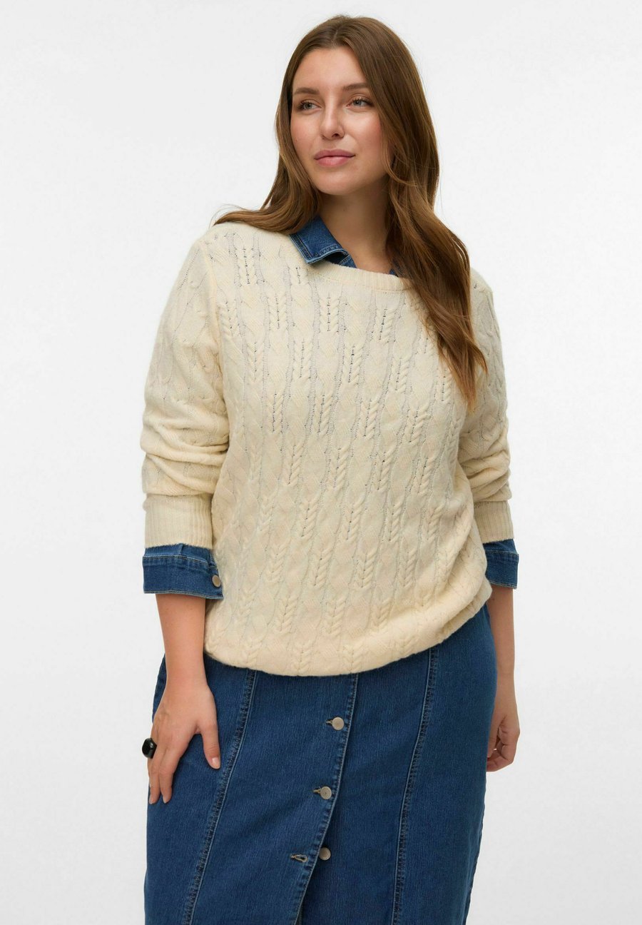 Джемпер Vero Moda Curve Jumper, Birch/Off-White
Джемпер Vero Moda Curve Jumper, Birch/Off-White