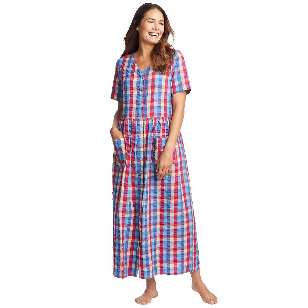 Длинный женский шезлонг из хлопчатобумажной ткани только необходимого размера больших размеров Only Necessities, цвет Multi Madras Plaid
Длинный женский шезлонг из хлопчатобумажной ткани только необходимого размера больших размеров Only Necessities, цвет Multi Madras Plaid