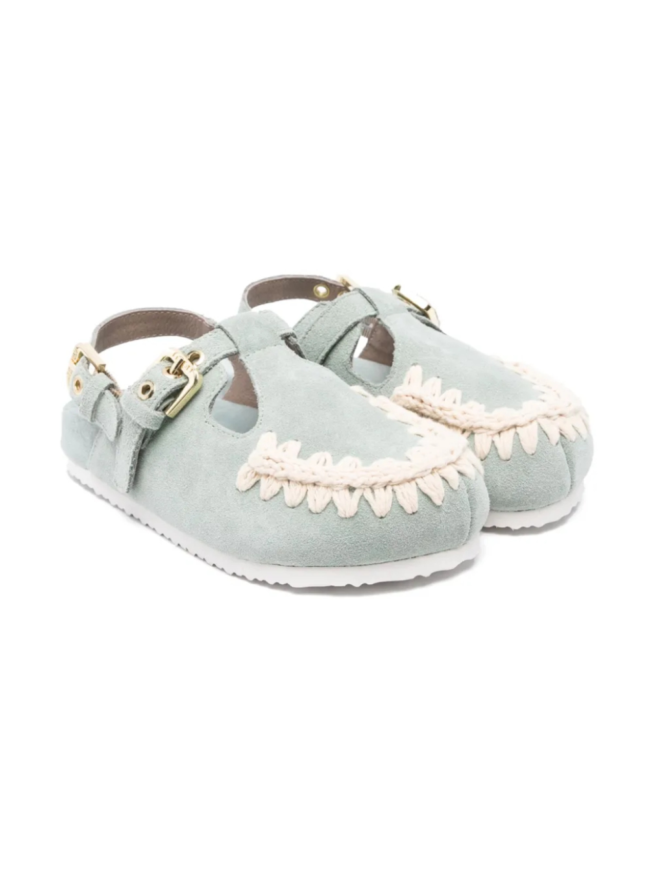 Замшевые сандалии Mou Kids, зеленый
Замшевые сандалии Mou Kids, зеленый