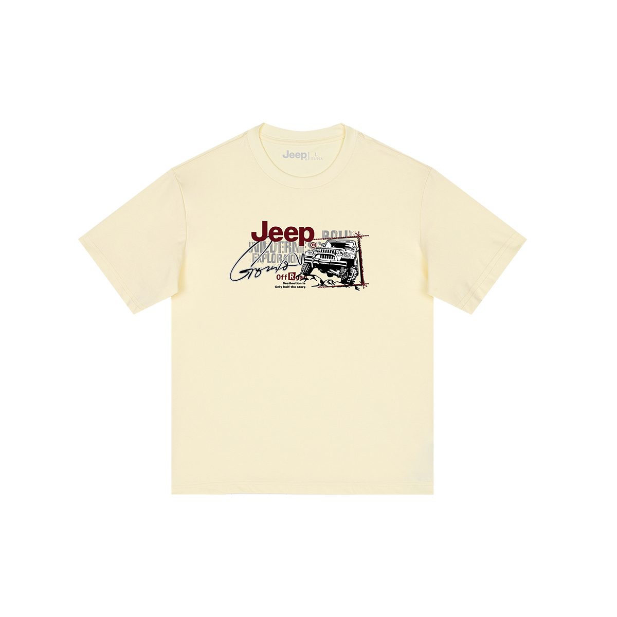 Футболка унисекс Jeep, желтый
Футболка унисекс Jeep, желтый