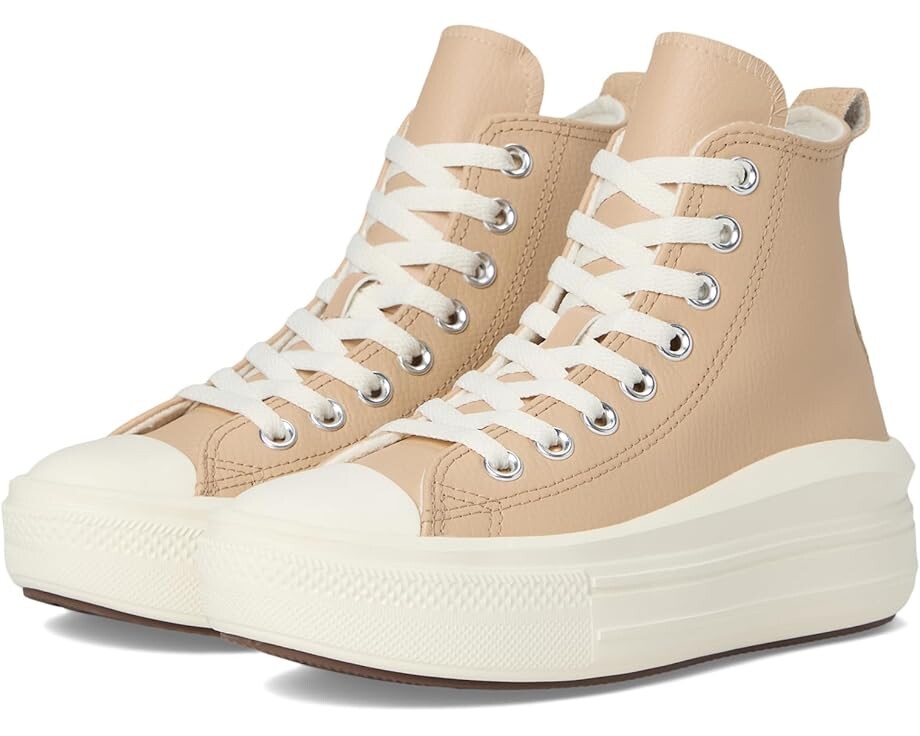 Кроссовки Converse Kids Chuck Taylor All Star Move Leather, цвет Warm Quarry/Egret/Warm Quarry
Кроссовки Converse Kids Chuck Taylor All Star Move Leather, цвет Warm Quarry/Egret/Warm Quarry