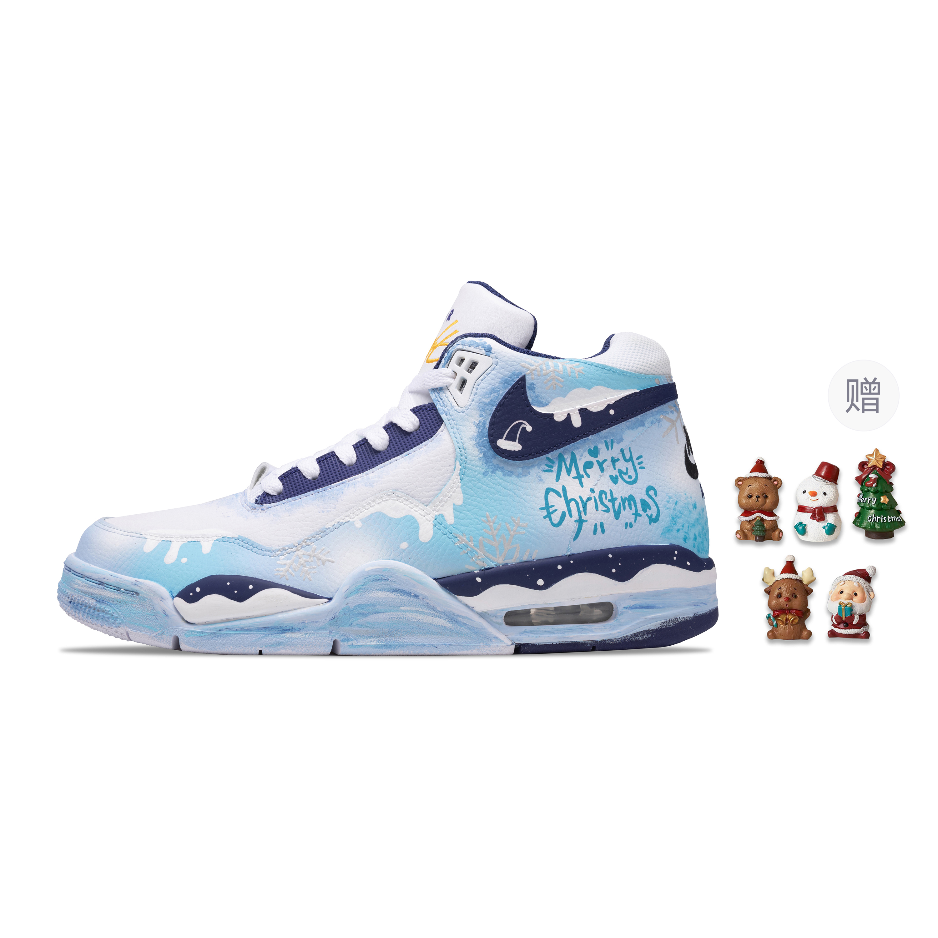 Nike Баскетбольные кроссовки Flight Legacy Cushioning, противоскользящие и износостойкие, винтажные, среднего размера, мужские, сине-белые
Nike Баскетбольные кроссовки Flight Legacy Cushioning, противоскользящие и износостойкие, винтажные, среднего размера, мужские, сине-белые