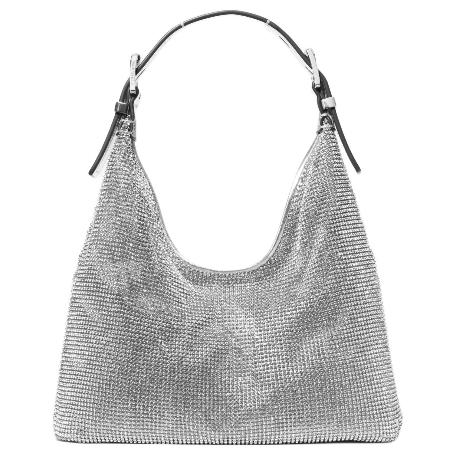 MICHAEL KORS Ограниченная коллекция маленькая блестящая сумка-хобо с пайетками
MICHAEL KORS Ограниченная коллекция маленькая блестящая сумка-хобо с пайетками